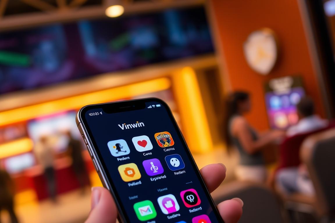 Ứng dụng Vinwin trên iOS